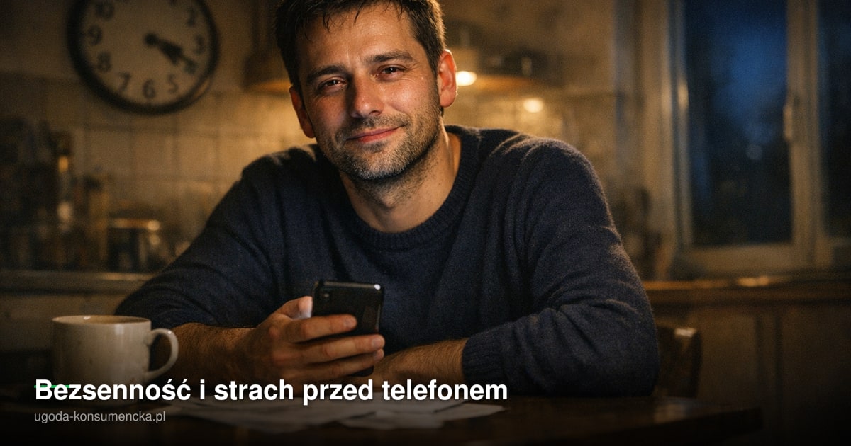 Bezsenność i strach przed telefonem