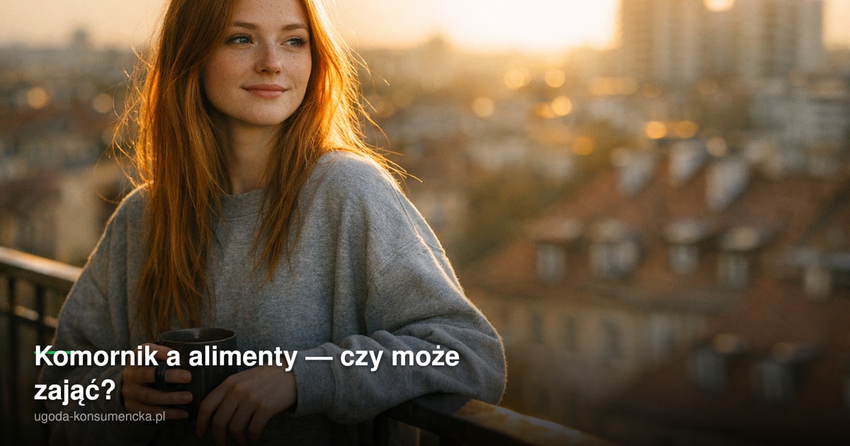 Komornik a alimenty — czy może zająć?