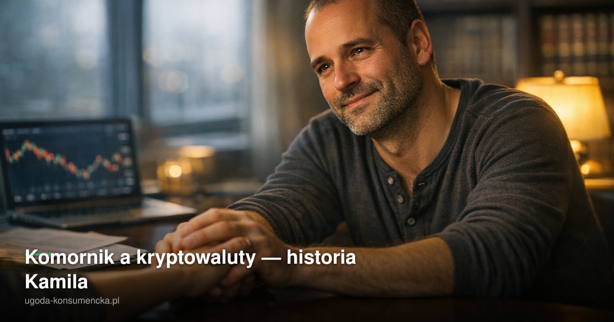 Komornik a kryptowaluty — historia Kamila