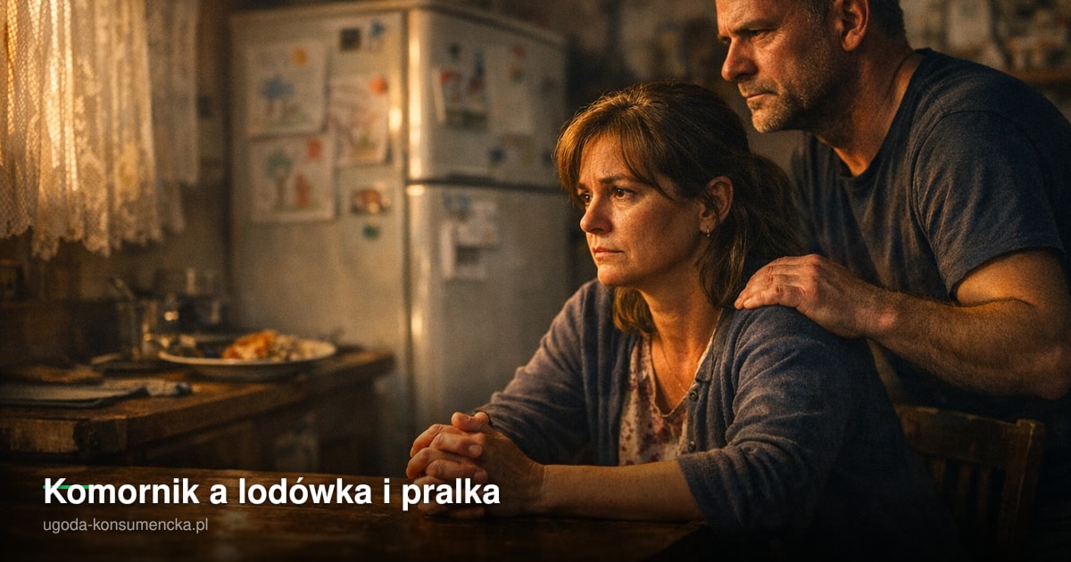 Komornik a lodówka i pralka