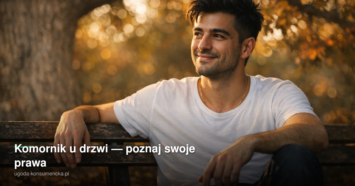Komornik u drzwi — poznaj swoje prawa