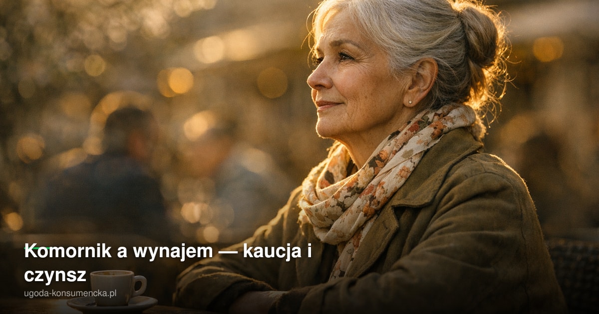 Komornik a wynajem — kaucja i czynsz