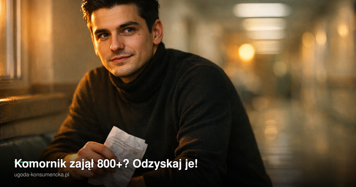 Komornik zajął 800+? Odzyskaj je!