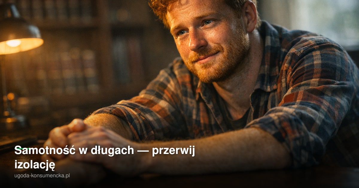 Samotność w długach — przerwij izolację